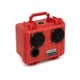 Demerbox DB2 Speakers, Marooga Red, DB2-1300-RED