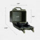 Demerbox DB2 Speakers, Pesaro Green, DB2-1300-ODG