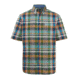 Demo,Woolrich Men's Timberline Short-Sleeve Classic Shirt, Ink Blue Multi, L, 6161-IBM-DEMO
