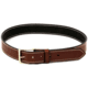 DeSantis 1 1/2in. Plain Lined Leather Belt, Lined, Tan, 32, B12TL32Z0