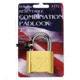 DeSantis 2" Combination Lock - Solid Brass T72ZZ02Z0