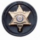 DeSantis Black - Plain - IRS-CID Badge Holder U22BZG9Z0