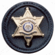 DeSantis Black - Plain - Sheriffs Star Badge Holder U22BZG7Z0
