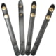 DeSantis Synlfex Belt Keepers - Set of 4, Brass Snap Closure, Ambidextrous, Black, U65BJG1Z2