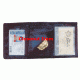 DeSantis Black - Plain - Trifold Badge/ID Wallet R14BJZZZ0