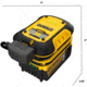DeWALT 1 Amp Professional Battery Maintainer Kit With 20V Lithium Battery Pack Plus Charger, Yellow/Black, DXAEOBDK