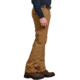 Dickies Relaxed Straight Fit Flannel-lined Carpenter Duck Jeans, Rinsed Brown Duck - DU217RBD3032