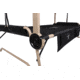 Disc-O-Bed Cot with 2 Side Organiziers, Black, 2XL, 30507BO