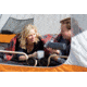 Disc-O-Bed Duvalay with Luxury Memory Foam Sleeping Bag &amp; Duvet, Adults, Lumberjack, Extra Large, 50324