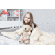 Disc-O-Bed Duvalay with Luxury Memory Foam Sleeping Bag &amp; Duvet, Kids, Cappuccino, 50054