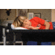 Disc-O-Bed Kid-O-Bunk Sleeping Cots w/ 2 Side Organizers, Black, 30505BO