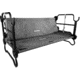 Disc-O-Bed Kid-O-Bunk Sleeping Cots w/ 2 Side Organizers, Gray, 30205BO