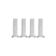 Disc-O-Bed Kid-O-Bunk Stack Adapter Kit, Silver, Youth, 45505KIT