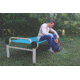Disc-O-Bed Single Large Sleeping Cot, 500lbs, 600D Polyester Sleeping Deck, Green, 30011
