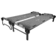 Disc-O-Bed Special Edition Large Outfitter Sleeping Cots w/Side Organizers, Gray, 30021BO
