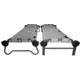Disc-O-Bed Special Edition Large Outfitter Sleeping Cots w/Side Organizers, Gray, 30021BO
