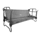Disc-O-Bed Special Edition Large Outfitter Sleeping Cots w/Side Organizers, Gray, 30021BO