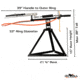 Do All Outdoors Clay Hawk Launcher, Black, 1 or 2 Clays, CH300