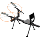 Do All Outdoors Double Seat Trap Launcher, Black, 1, 2, 3 or 4 Clays, DT500