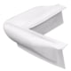 Dock Edge Dock Bumper Corner Dockguard - White, 73-103-F