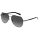 Dolce&amp;Gabbana BASALTO DG2133 Sunglasses 1108T3-60 - Sand Gunmetal/shiny Frame, Polar Grey Gradient Lenses