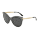 Dolce&amp;Gabbana DG2172 Sunglasses 02/87-51 - Smoke Frame, Grey Lenses