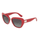 Dolce&amp;Gabbana DG4296 Sunglasses 30978G-53 - Fuxia Frame, Grey Gradient Lenses