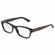 Dolce&amp;Gabbana ENCHANTED BEAUTIES DG3208 Eyeglass Frames 2525-52 - Black Frame
