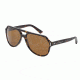 Dolce&amp;Gabbana NEW BOND STREET DG4224 Sunglasses 282183-61 - Brushed Havana Frame, Polar Brown Lenses