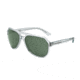 Dolce&amp;Gabbana NEW BOND STREET DG4224 Sunglasses 282371-61 - Transparent Green Frame, Gray Green Lenses