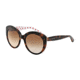 Dolce&amp;Gabbana POIS DG4227 Sunglasses 287213-54 - Havana/Pois Red/White Frame, Brown Gradient Lenses
