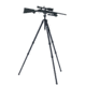 Double Tap Industries Stronghold Lite Aluminum Tripod w/Adjustable Height + Saddle Clamp, Black, 36mm, TRI-A-001A