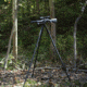 Double Tap Industries Stronghold Lite Aluminum Tripod w/Fixed Saddle Clamp, Black, 36mm, TRI-A-001F