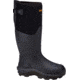 Dryshod Haymaker Gusset Hard-Working Farm Boot - Mens, Black/Orange, 7, HAYG-MH-BK-007