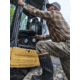 Dryshod Steel-Toe Max Hi Protective Work Boot - Mens, Black/Yellow, 10, STM-UH-BK-010