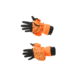 DSG Outerwear Flip Top 3.0 Mitten with Glove Liner, Blaze Orange, Large, 45167