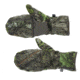 DSG Outerwear Sherpa Fleece Flip Top Mitten - Womens, Mossy Oak Obsession, Extra Large, 518531