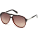 DSquared DQ0076 Sunglasses - Bordeaux Frame Color, Gradient Smoke Lens Color