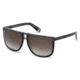 DSquared DQ0161 Sunglasses - Black/Crystal Frame Color, Gradient Smoke Lens Color