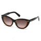 DSquared DQ0170 Sunglasses - Shiny Black Frame Color, Brown Gradient Lens Color