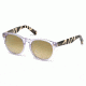 DSquared DQ0172 Sunglasses - Crystal Frame Color, Gradient Green Lens Color
