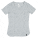 Duckworth Vapor V-Neck Tee - Women's-Standard Gray-Large