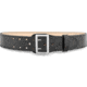 DutyMan 2-1/4inch Plain Leather Sam Browne 2-row Stitch Duty Belt With Nickel Buckle DTY-1011-42-9001