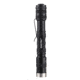 EAGTAC D25A2 Tactical Flashlight, XM-L2 U2 NW LED, 470lm, Black, D25A2-TACTICAL-XML2-NW