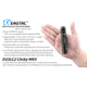 EAGTAC D25LC2 Clicky MKII Flashlight, Luminus SST20 CRI-95 4000K NW LED, 820lm, Black, D25LC2-CLICKY-MKII-SST20-NW