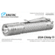 EAGTAC D3A RC Titanium Flashlight,Luminus SST20 CRI-95 4000K NW LED, 275lm, Silver, D3A-CLICKY-TI-SST20-NW