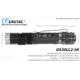 EAGTAC DX30LC2-SR Side-LED Rechargeable Flashlight Kit, Spot XP-L HI V2 NW w/ Flood Nichia 219B CRI92 5700K LED, 1080lm/390lm, Black, DX30LC2SR-XPLHINW-SIDE219B-KIT