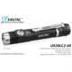 EAGTAC DX30LC2-SR Side-LED Rechargeable Flashlight Kit, Spot XP-L HI V2 NW w/ Flood Nichia 219B CRI92 5700K LED, 1080lm/390lm, Black, DX30LC2SR-XPLHINW-SIDE219B-KIT