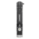 EAGTAC DX30LC2-SR Side-LED Rechargeable Flashlight Kit, Spot XP-L HI V2 NW w/ Flood Nichia 219B CRI92 5700K LED, 1080lm/390lm, Black, DX30LC2SR-XPLHINW-SIDE219B-KIT