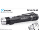 EAGTAC DX30LC2-SR Side-LED Rechargeable Flashlight Kit, Spot XP-L HI V2 NW w/ Flood Nichia 219B CRI92 5700K LED, 1080lm/390lm, Black, DX30LC2SR-XPLHINW-SIDE219B-KIT